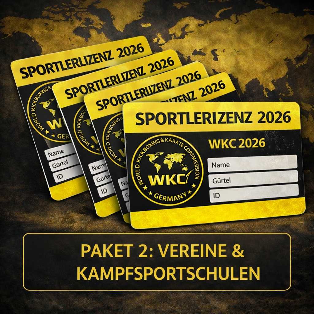 Vereins- & Kampfsportschulmitgliedschaft